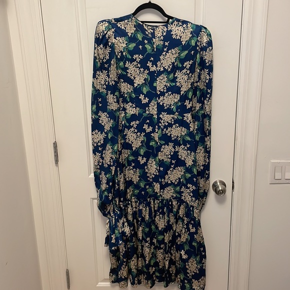 The Vampire’s Wife Silk Floral Dress - Picture 3 of 4